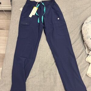 Figs Navy Pants.